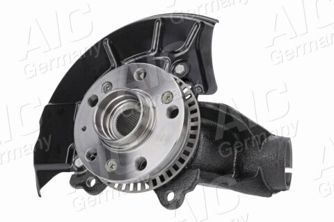 Кулак поворотный в сборе передний правый со ступицей и кожухом