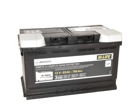 Акумулятор Renault Original L4 85Ah 760A R+ (315*175*190) Акумулятор Renault Original L4 85Ah 760A R+ (315*175*190)
