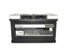 Аккумулятор Renault Original L4 85Ah 760A R+ (315*175*190)