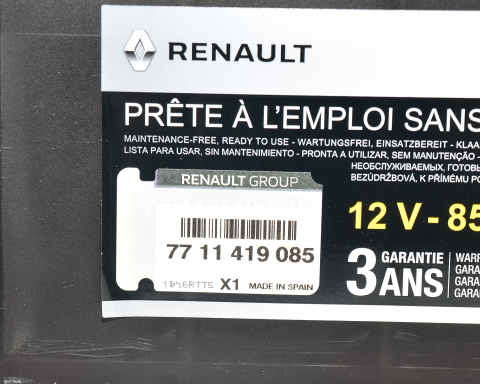 Акумулятор Renault Original L4 85Ah 760A R+ (315*175*190) Акумулятор Renault Original L4 85Ah 760A R+ (315*175*190)