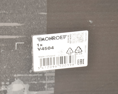 Амортизатор передній Renault Trafic II + Opel Vivaro A 01->14