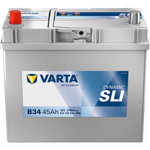 Акумулятор VARTA 12В 45Агод./330А (EN) Dynamic SLI (L+) 238x129x227 B00 - без монтажного фланця (пусковий)
