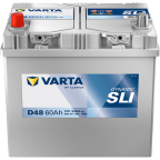 Акумулятор VARTA 12В 60Агод./540А (EN) Dynamic SLI (L+) 232x173x225 B00 - без монтажного фланця (пусковий)