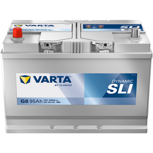 Акумулятор VARTA 12В 95Агод./830А (EN) Dynamic SLI (L+) 306x173x225 B01 - монтажний фланець 10.5мм (пусковий)
