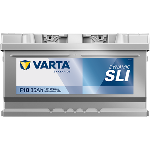 Аккумулятор VARTA 12 В 85Ач./800А (EN) Dynamic SLI (R+) 315x175x175 B13 - монтажный фланец 10.5мм (пусковой)
