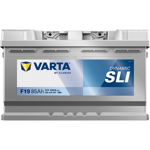 Акумулятор VARTA 12В 85Агод./800А (EN) Dynamic SLI (R+) 315x175x190 B13 - монтажний фланець 10.5мм (пусковий)