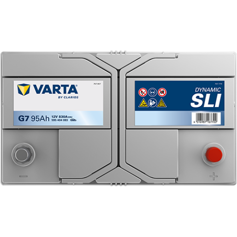 Аккумулятор VARTA 12 В 95Ач./830А (EN) Dynamic SLI (R+) 306x173x225 B01 - монтажный фланец 10.5мм (пусковой) Аккумулятор VARTA 12 В 95Ач./830А (EN) Dynamic SLI (R+) 306x173x225 B01 - монтажный фланец 10.5мм (пусковой)