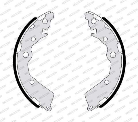 Гальмівна колодка KIA PICANTO II 1.0/1.0LPG/1.2 05.11-03.17