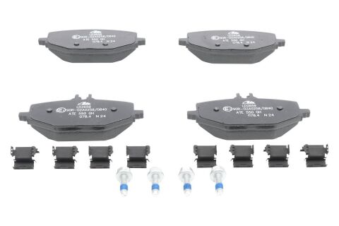 Керамические тормозные колодки задний (с винтами тормозного суппорта), MERCEDES G (W463), GLE (C167), (V167), GLS (X167) 2.0D-4.0H 01.18-