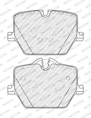 Комплект тормозных колодок  задних , BMW 2 (G42, G87), 3 (G20, G80, G28), (G21), (G21, G81), 4 (G22, G82), (G23, G83), GRAN COUPE (G26), I4 Z4 (G29) 1.6-Electric 11.18-