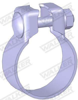 Затискач вихлопної системи (59,5мм) MERCEDES C T-MODEL (S203), C (W203)  VOLVO 740, 760  ALFA ROMEO 145, 146, 159  AUDI 80 B3, 80 B4, 90 B3, A3, A4 B5, A4 B6, A4 B7, COUPE B3 1.2-4.0 08.81-