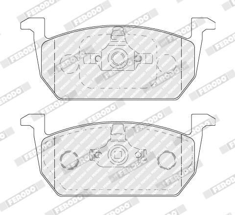 Комплект тормозных колодок передний , AUDI A1, A1 ALLSTREET, CITY CARVER SEAT ARONA, IBIZA V, LEON, LEON SC, ST, ST/KOMBI SKODA FABIA IV, KAMIQ, SCALA VW POLO VI 1.0-2.0D 09.12-