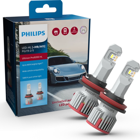 Лампа светодиодная H11 PGJ19-2 LED Ultinon Pro9200 +400% (комплект) Лампа светодиодная H11 PGJ19-2 LED Ultinon Pro9200 +400% (комплект)