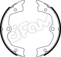 Комплект барабанных колодок CIFAM ACURA TL (UA8, UA9) 3.7 AWD 12-, HONDA ACCORD VIII (CP) 2.4 07-12