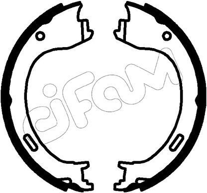 Комплект барабанних колодок CIFAM FORD USA F-150 Crew Cab Pickup 3.5 10- Комплект барабанних колодок CIFAM FORD USA F-150 Crew Cab Pickup 3.5 10-