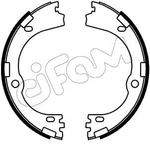 Комплект барабанных колодок CIFAM HYUNDAI TUCSON (TL, TLE) 1.6 CRDi 18-20, KIA SPORTAGE V (NQ5) 2.0 AWD 22-