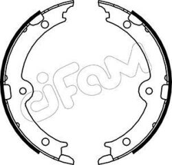 Комплект барабанних колодок CIFAM LEXUS  GS (_S19_) 300 (GRS190_) 05-11, TOYOTA CROWN (_S21_) 2.5 (GRS210) 12-
