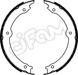 Комплект барабанных колодок CIFAM LEXUS LX (_J2_) 450d (VDJ201) 15-, TOYOTA LAND CRUISER 200 4.0 (GRJ200_, GRJ200R) 10- Комплект барабанных колодок CIFAM LEXUS LX (_J2_) 450d (VDJ201) 15-, TOYOTA LAND CRUISER 200 4.0 (GRJ200_, GRJ200R) 10-