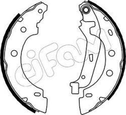 Комплект барабанних колодок CIFAM NISSAN KUBISTAR Фургон (X76) 1.2 16V 06-, RENAULT KANGOO (KC0/1_) 1.6 16V bivalent 05- Комплект барабанних колодок CIFAM NISSAN KUBISTAR Фургон (X76) 1.2 16V 06-, RENAULT KANGOO (KC0/1_) 1.6 16V bivalent 05-