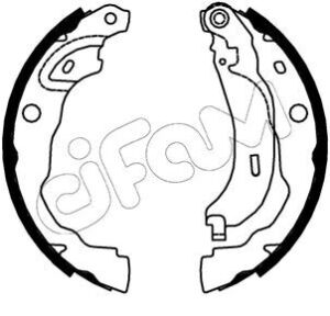 Гальмівні барабанні колодки CIFAM RENAULT CLIO V (B7_) 1.6 E-TECH 145 (B7MU) 22-, TALIANT 1.0 SCe 65 21-, NISSAN JUKE (F16_) DIG-T 117 19-