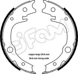 Комплект барабанных колодок CIFAM TOYOTA AVENSIS (_T25_) 2.0 D-4D (ADT250_, ADT250R) 06-08