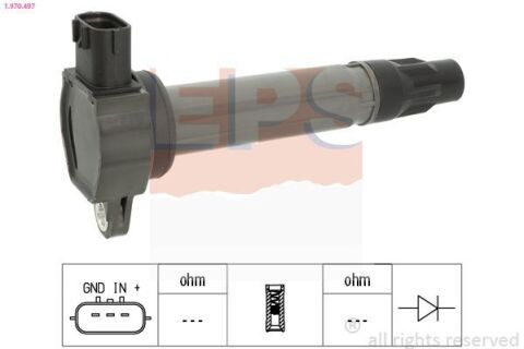 Котушка запалювання EPS MITSUBISHI Lancer X 08-,Outlander 06-,ASX 10-,Citroen C-Crosser,Peugeot 1.8/2.4 Котушка запалювання EPS MITSUBISHI Lancer X 08-,Outlander 06-,ASX 10-,Citroen C-Crosser,Peugeot 1.8/2.4