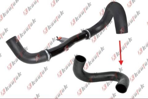 Патрубок турбіни (частина) KAUTEK FIAT Ducato 2.3 D 06- Патрубок турбіни (частина) KAUTEK FIAT Ducato 2.3 D 06-