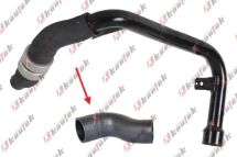 Патрубок інтеркулера KAUTEK CITROEN  JUMPER 2.2 HDi 110 11-, JUMPER 2.2 HDi 150 11-, FIAT DUCATO 110 Multijet 2,3 D 11-, PEUGEOT BOXER 2.2 HDi 120 06-