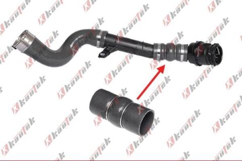 Патрубок турбіни KAUTEK DACIA DUSTER 1.5 dCi 12- Патрубок турбіни KAUTEK DACIA DUSTER 1.5 dCi 12-