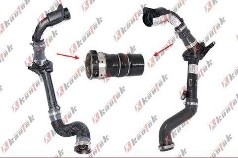 Патрубок интеркулера KAUTEK RENAULT Kangoo 1.5dCI 08-