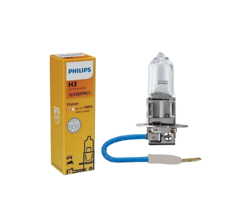 Лампа галогенна H3 12V 55W Vision +30% Лампа галогенна H3 12V 55W Vision +30%