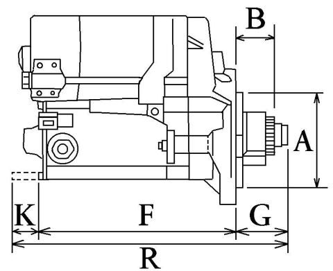 Стартер (12В, 2кВт, новий із заставою) LAND ROVER FREELANDER I MG MG ZT, MG ZT- T ROVER 75, 75 I 2.0D 02.99-10.06 Стартер (12В, 2кВт, новий із заставою) LAND ROVER FREELANDER I MG MG ZT, MG ZT- T ROVER 75, 75 I 2.0D 02.99-10.06