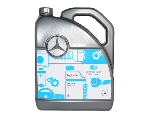 Моторна олива MERCEDES-BENZ 5W-40 (MB229.5), 5 літрів
