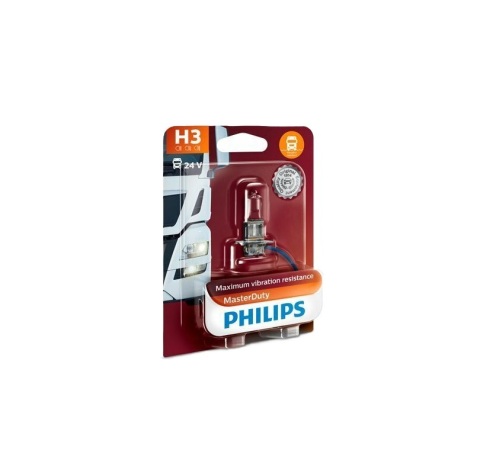 Лампа галогенна H3 24V 70W MasterDuty Лампа галогенна H3 24V 70W MasterDuty