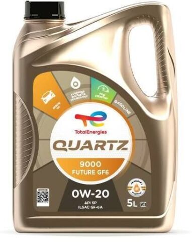 Моторна олива TOTAL Quartz 9000 Future GF6 0W-20, 5 літрів