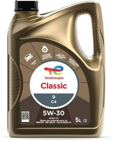Моторна олива TOTAL Classic 9 C4 5W-30, 5 літрів