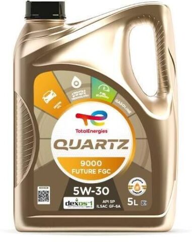 Моторное масло Total QUARTZ 9000 FUTURE FGC 5W-30, 5 литров Моторное масло Total QUARTZ 9000 FUTURE FGC 5W-30, 5 литров