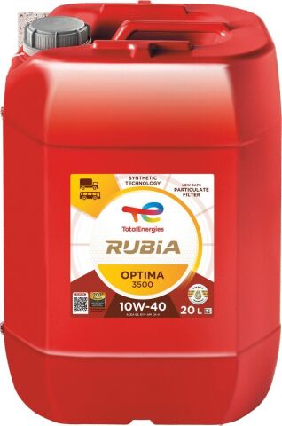 Олива моторна RUBIA OPTIMA 3500 10W-40 20л Олива моторна RUBIA OPTIMA 3500 10W-40 20л
