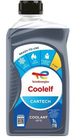 Антифриз TOTAL Coolelf Cartech -37°C, 1 літр Антифриз TOTAL Coolelf Cartech -37°C, 1 літр