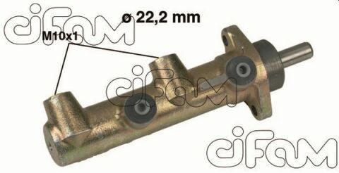 CIFAM CITROEN Головний гальмівний циліндр JUMPER 1.9D 22.22 ABS