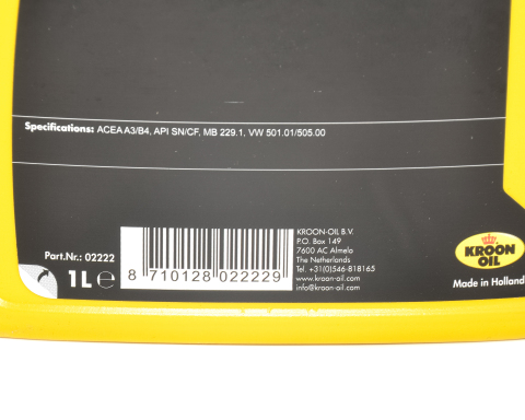 Моторна олива KROON OIL EMPEROL 10W-40, 1 літр