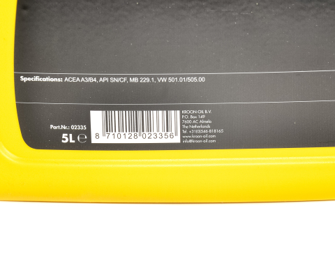 Моторное масло KROON OIL EMPEROL 10W-40, 5 литров