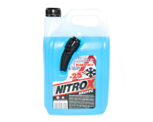 Рідина склоомивача (зимова -25C) Bubble Gum (голубий), 4 літра Рідина склоомивача (зимова -25C) Bubble Gum (голубий), 4 літра