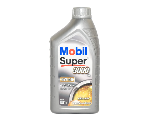 Моторна олива Mobil Super 3000 X1 5W-40, 1 літр