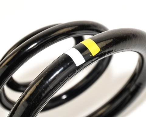 Пружина задня (мітки: жовтий/зелений/білий) (вантажно-пасажирська) Renault Trafic II + III