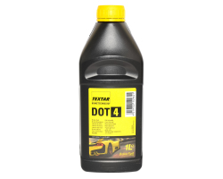 Гальмівна рідина TEXTAR DOT4, 1 літр