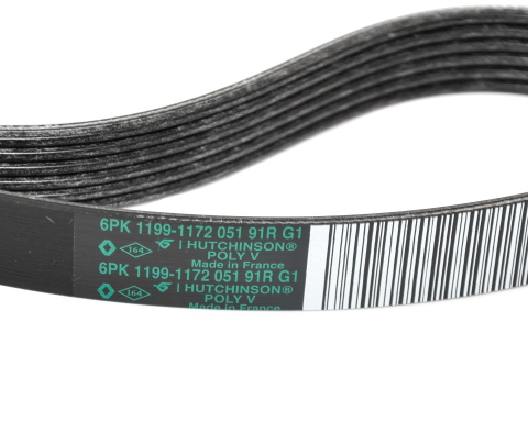 Комплект ременя генератора (поліклиновий) RENAULT Megane III 09-16