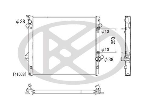 Радиатор системы охлаждения