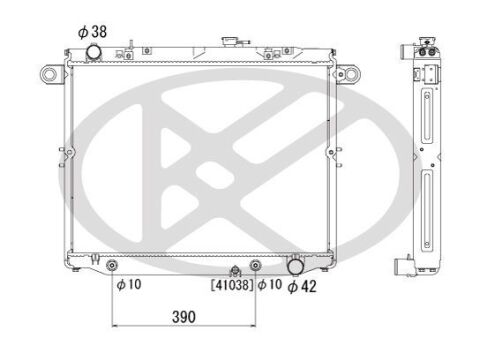 Радиатор системы охлаждения