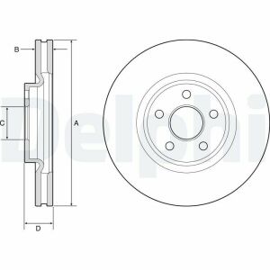 Гальмівний диск S-MAX 2.0TDCI 15-FORD